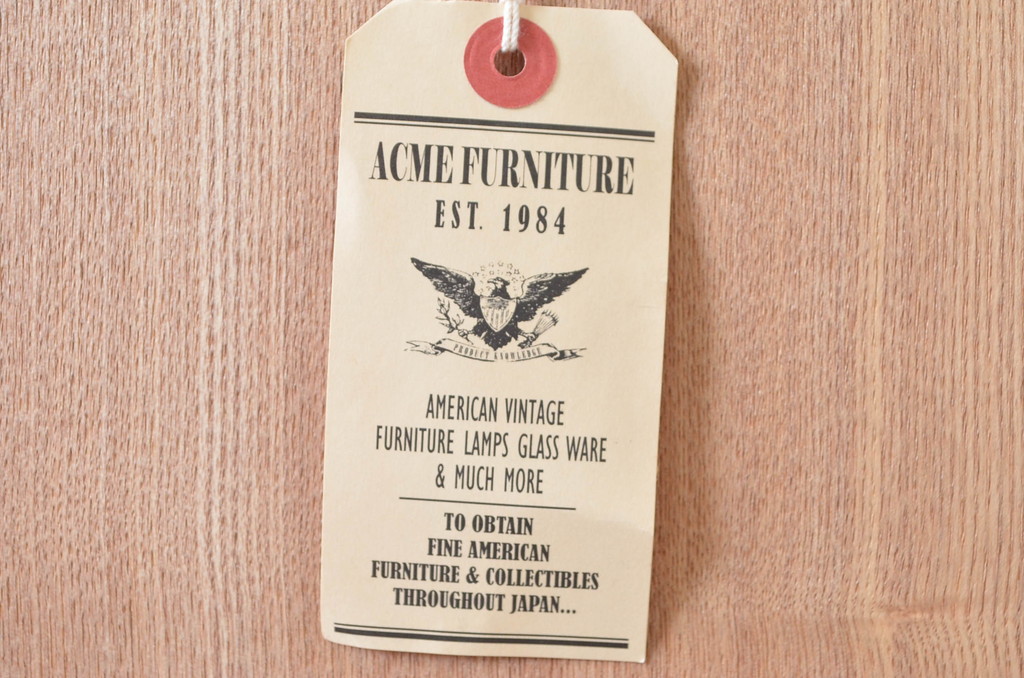 中古　希少な廃番品　ACME Furniture(アクメ ファニチャー)　古材のような風合いが素敵なミラー(姿見、ウォールミラー、壁掛け鏡、店舗什器)(定価約5万円)(R-082589)