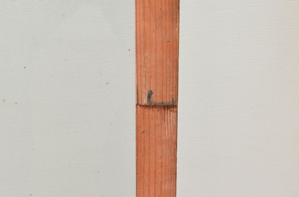 アンティーク建具　どこか懐かしさを感じるガラス窓2枚セット(引き戸、ガラス戸)(R-074194)