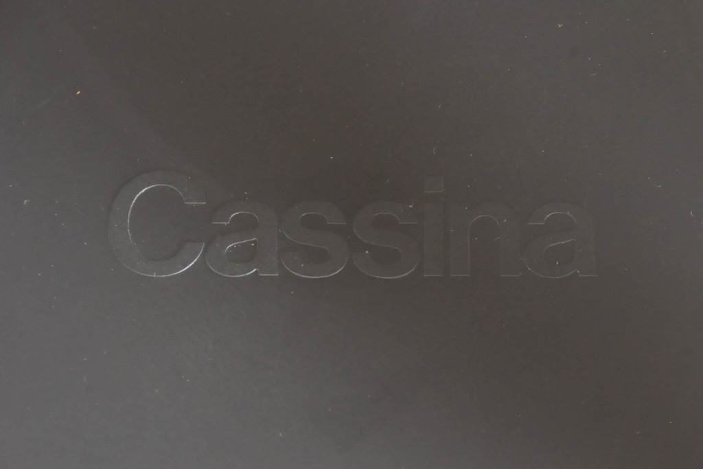 中古　Cassina(カッシーナ)　412　CAB(キャブ)　MARIO BELLINI(マリオベリーニ)　シンプルモダンな空間づくりに活躍するアームレスチェア2脚セット(ダイニングチェア、椅子、イス)(定価2脚で約52万8千円)(R-073991)