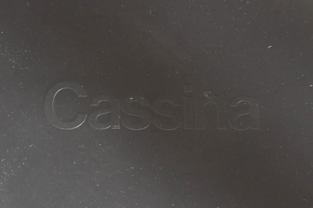 中古　Cassina(カッシーナ)　412　CAB(キャブ)　MARIO BELLINI(マリオベリーニ)　シンプルモダンな空間づくりに活躍するアームレスチェア2脚セット(ダイニングチェア、椅子、イス)(定価2脚で約52万8千円)(R-073994)