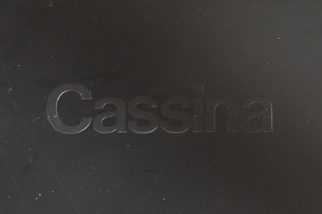 中古　Cassina(カッシーナ)　412　CAB(キャブ)　MARIO BELLINI(マリオベリーニ)　シンプルモダンな空間づくりに活躍するアームレスチェア(ダイニングチェア、椅子、イス)(定価約26万4千円)(R-074311)