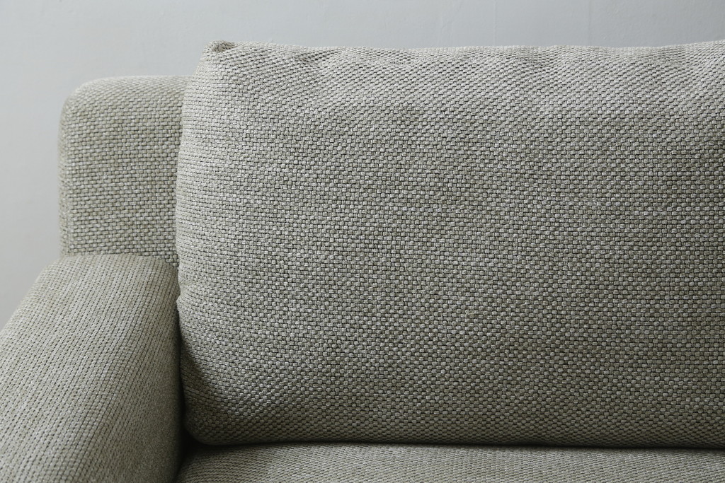 中古　美品　旭川家具　CONDE HOUSE(カンディハウス)　川上元美デザイン　クォード　ウォールナット　落ち着いた雰囲気が素敵な1Pソファ(椅子、イス、アームチェア、一人掛け、1人掛けソファ)(現行定価約66万円)(R-082905)