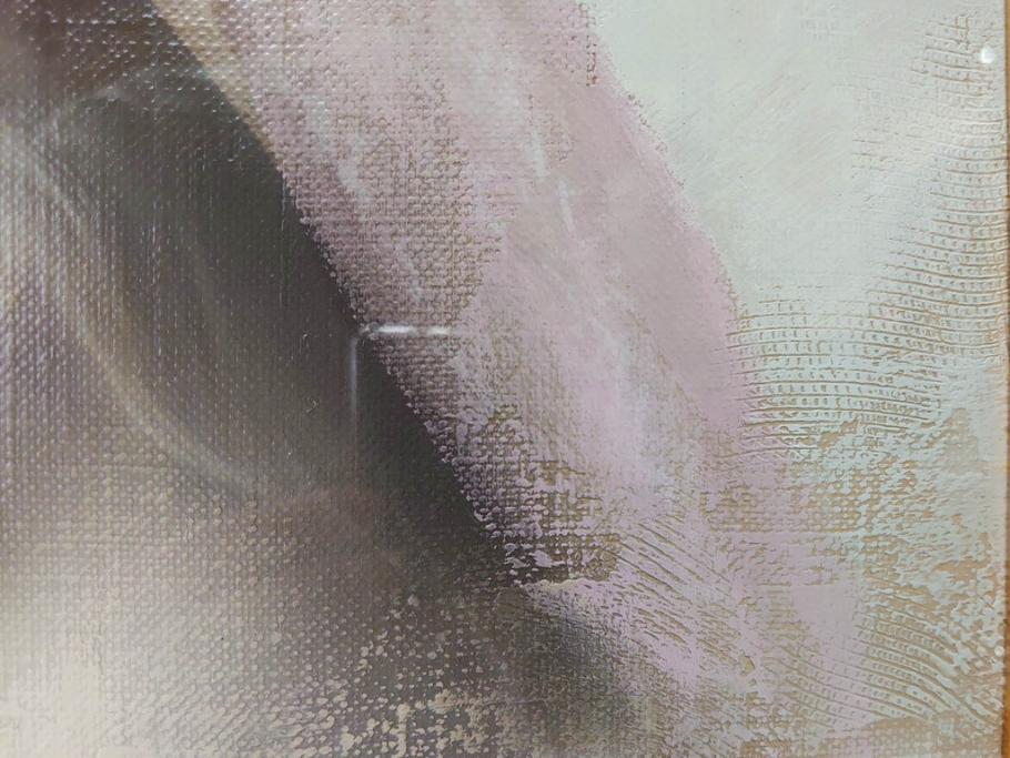真作　中原脩　「帽子の女」　F8(8号)　絵画(油彩、油絵、人物画、美人画、サイン入り、額装、外箱付)(R-082921)