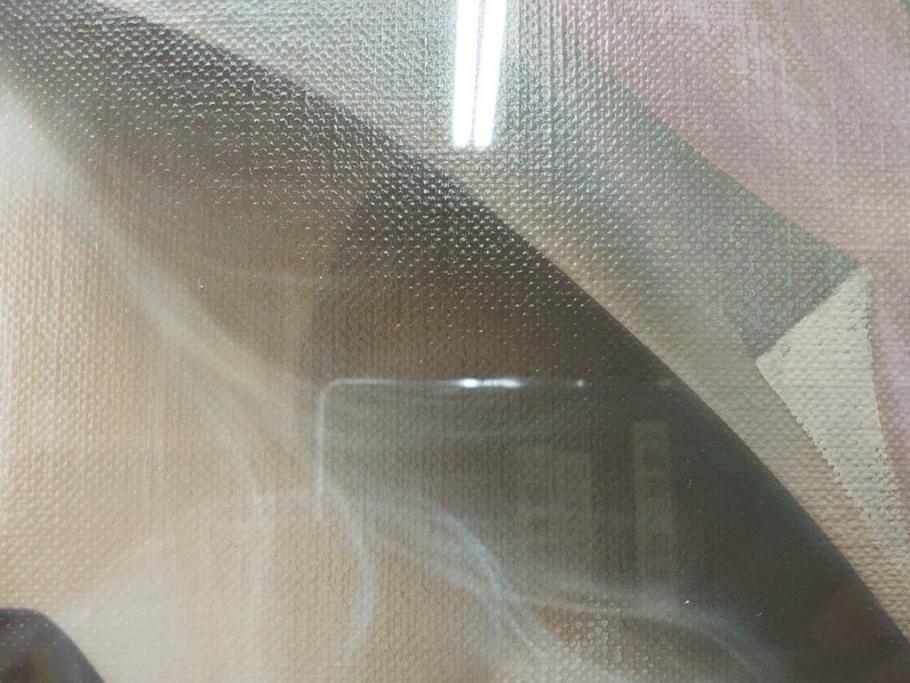 真作　中原脩　「帽子の女」　F8(8号)　絵画(油彩、油絵、人物画、美人画、サイン入り、額装、外箱付)(R-082921)