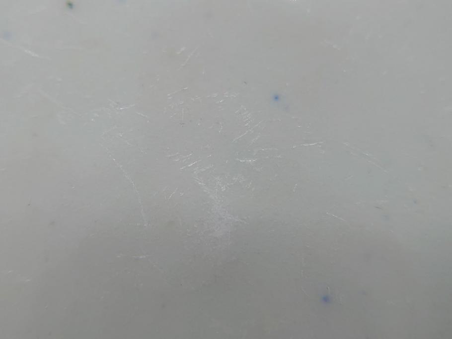 明治期　伊万里焼　色絵染付　蓋茶碗3客(角冨、角富、和食器)(R-062053)