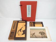 大正〜昭和初期　絽縮緬　花柄着物(古布、正絹)(R-051992)