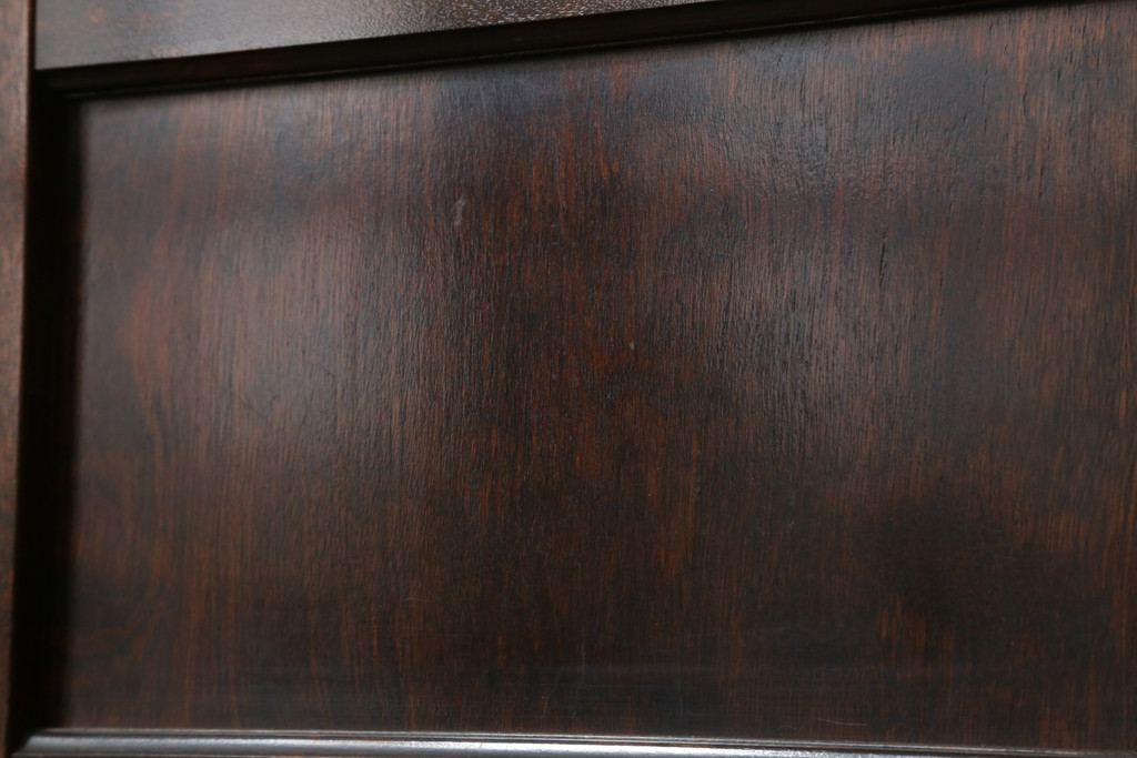中古　松本民芸家具　レア品　C型ボールフット洋タンス　クラシカルなジャコビアン様式が目を惹くチェスト(引き出し)(定価約72万円)(R-059576)