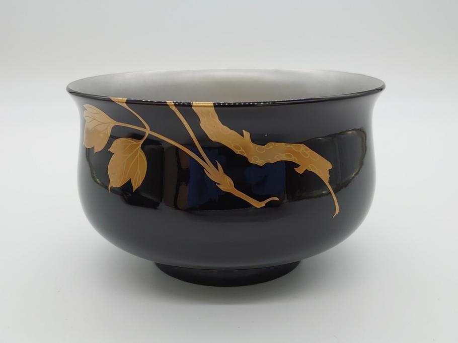 【60％OFF】 内銀塗 木製 蒔絵 漆 凛とした気品漂う杯洗2客セット 松牡丹文 椀