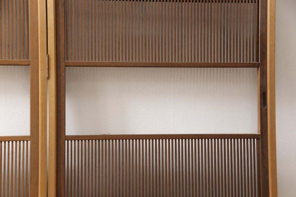 アンティーク建具 上質な和を演出してくれる格子戸リメイク衝立