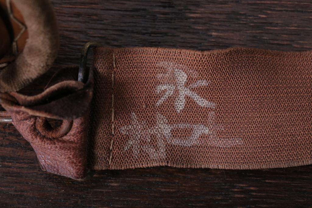 旧日本軍　飛行帽　ゴーグル付(航空隊)(R-018797)
