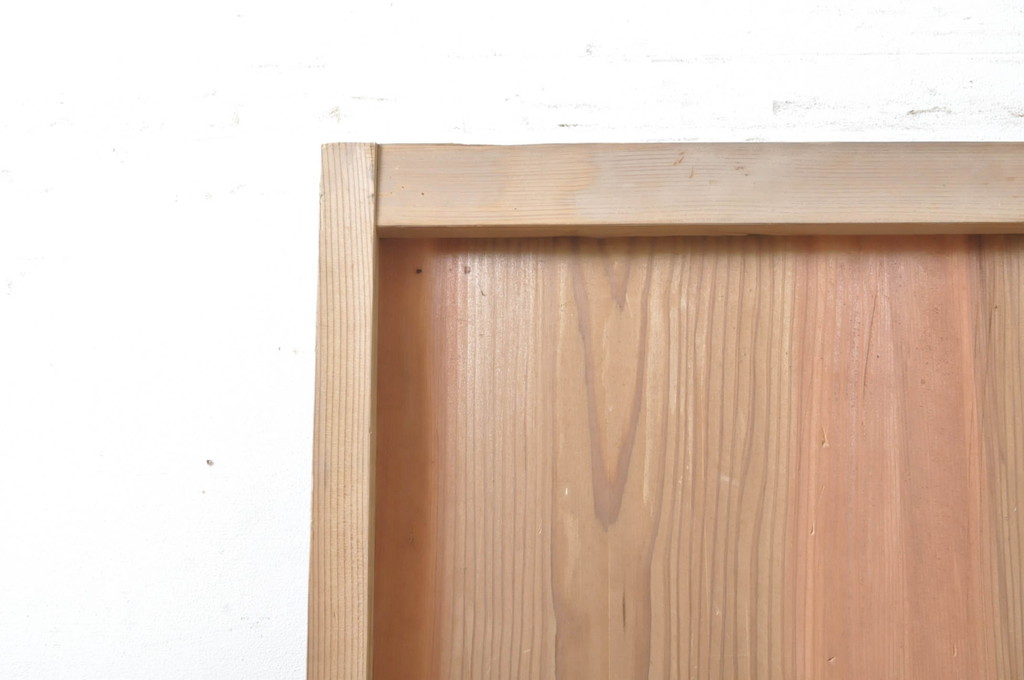 アンティーク建具　どこか懐かしい雰囲気を感じる片開きドア1枚(木製扉)(R-069164)