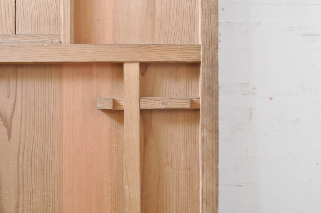 アンティーク建具　どこか懐かしい雰囲気を感じる片開きドア1枚(木製扉)(R-069164)
