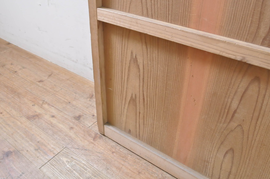 アンティーク建具　どこか懐かしい雰囲気を感じる片開きドア1枚(木製扉)(R-069164)
