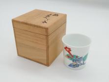 明治期　朱塗　木製椀　食卓を明るく彩る煮物椀10客セット(漆器、和食器、汁椀、蓋付き、吸物椀、お椀、共箱付き)(R-079687)