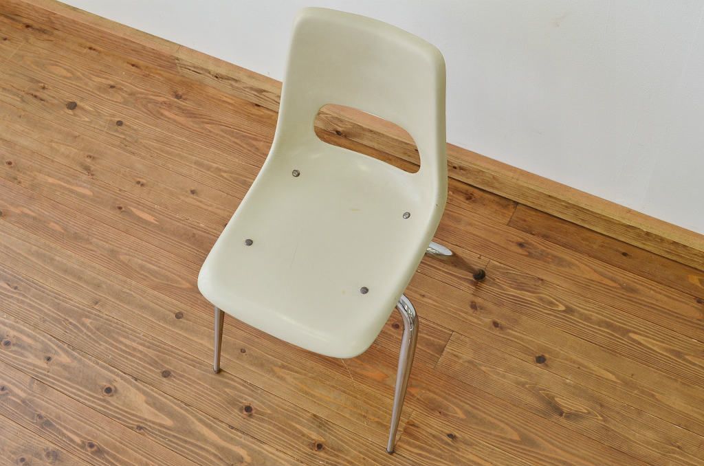 中古 Brunswick(ブランズウィック)モダンなシェルチェア(ボウリング・椅子・いす)(2)