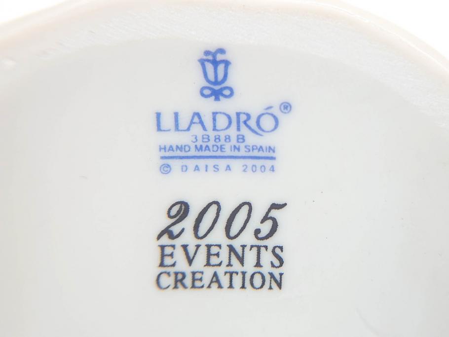 スペイン　リヤドロ　LLADRO　2005 EVENTS CREATION　思い出の丘　クリスマスツリー　優しい色合いと雰囲気が素敵なフィギュリン2点セット(陶器人形、置物、オブジェ、女の子)(R-069866)