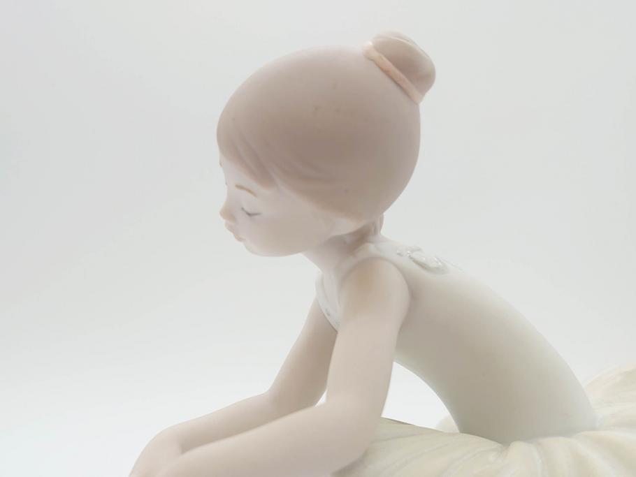 スペイン リヤドロ LLADRO リトルバレリーナ 出番前 くつろぎ