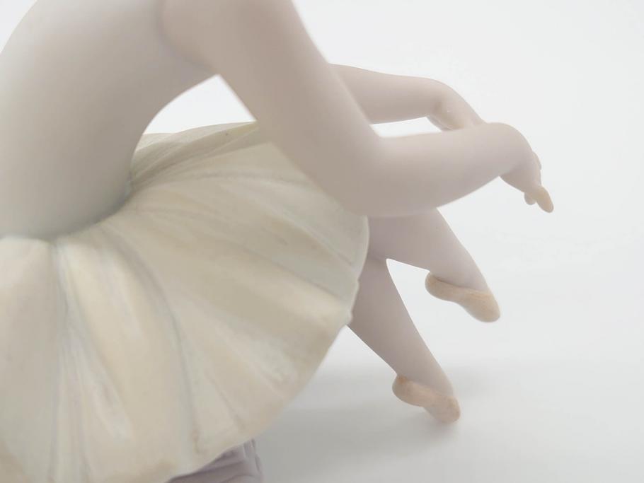 スペイン リヤドロ LLADRO リトルバレリーナ 出番前 くつろぎ