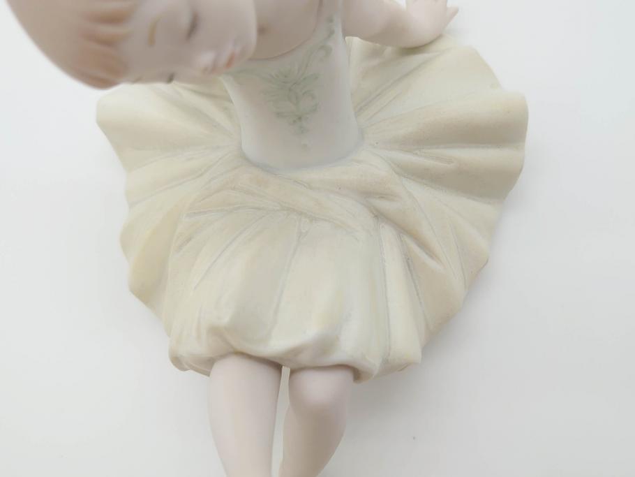 スペイン リヤドロ LLADRO リトルバレリーナ 出番前 くつろぎ