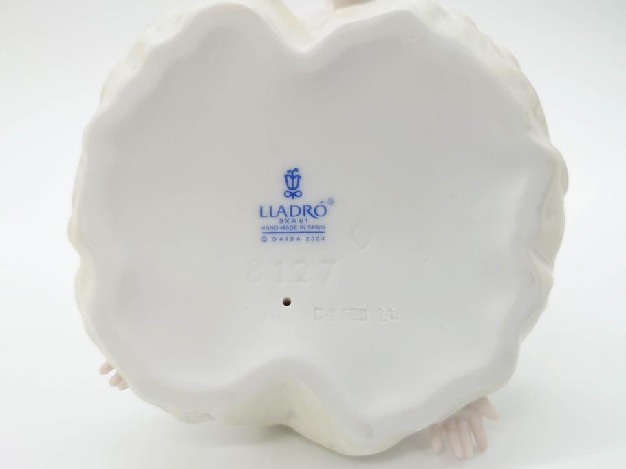 スペイン　リヤドロ　LLADRO　リトルバレリーナ　出番前　くつろぎ　しなやかなフォルムで優美な印象のフィギュリン2体(バレエ、陶器人形、置物、オブジェ)(R-069867)
