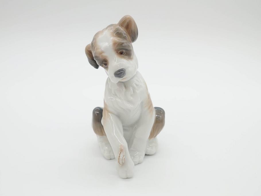 スペイン　リヤドロ　LLADRO　マイフレンド　ニューフレンド　表情豊かで可愛らしいフィギュリン2体(犬、蝶、カタツムリ、陶器人形、置物、オブジェ)(R-069868)