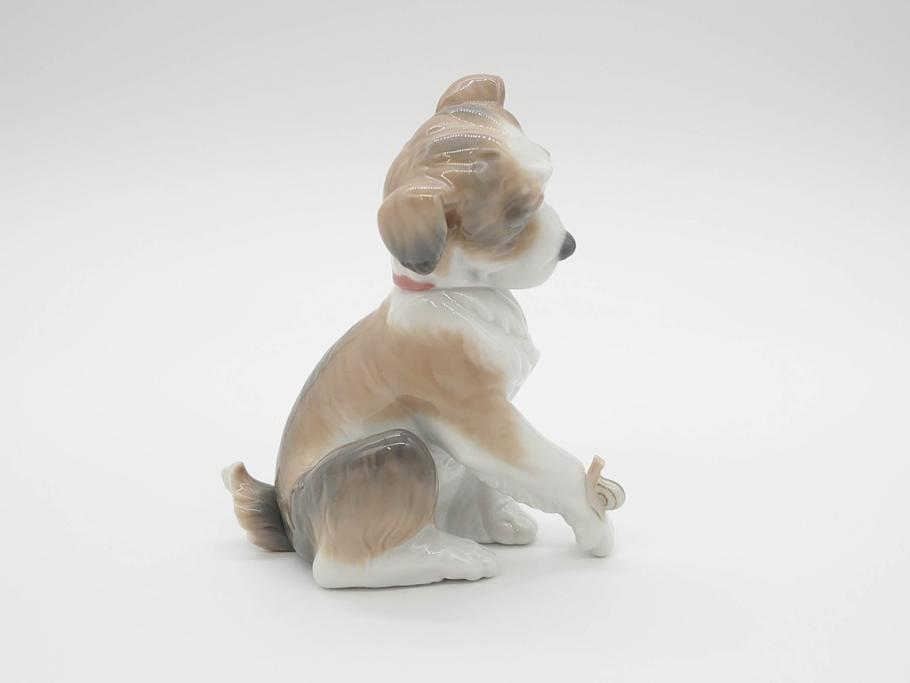 スペイン　リヤドロ　LLADRO　マイフレンド　ニューフレンド　表情豊かで可愛らしいフィギュリン2体(犬、蝶、カタツムリ、陶器人形、置物、オブジェ)(R-069868)