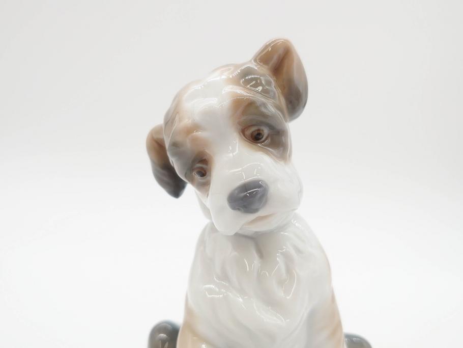 スペイン　リヤドロ　LLADRO　マイフレンド　ニューフレンド　表情豊かで可愛らしいフィギュリン2体(犬、蝶、カタツムリ、陶器人形、置物、オブジェ)(R-069868)