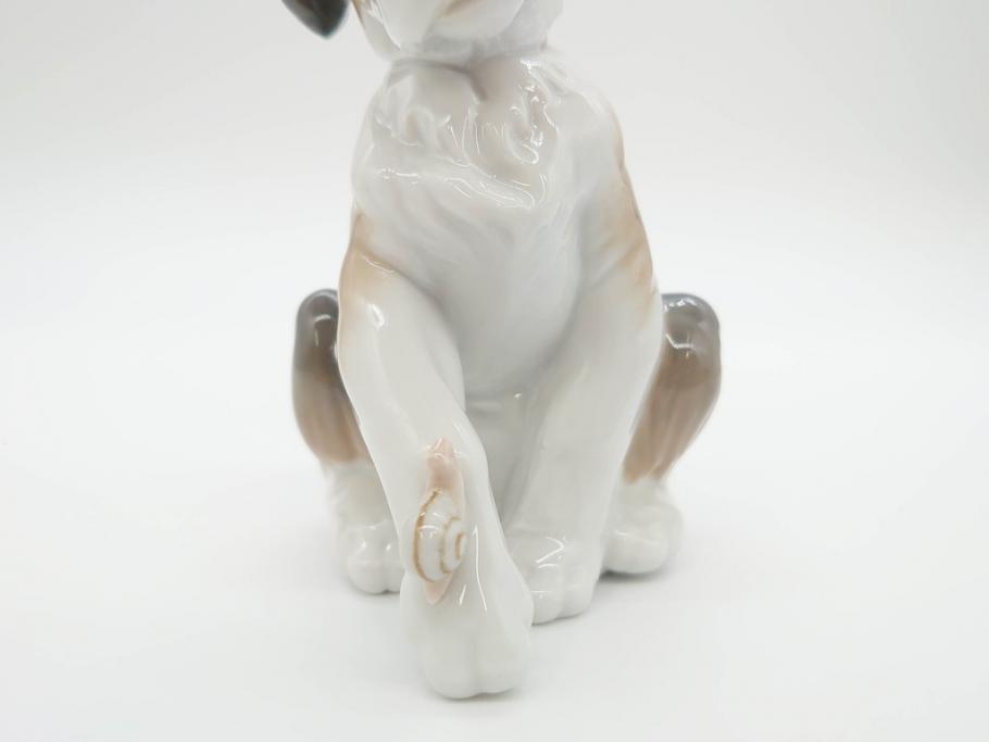 スペイン　リヤドロ　LLADRO　マイフレンド　ニューフレンド　表情豊かで可愛らしいフィギュリン2体(犬、蝶、カタツムリ、陶器人形、置物、オブジェ)(R-069868)