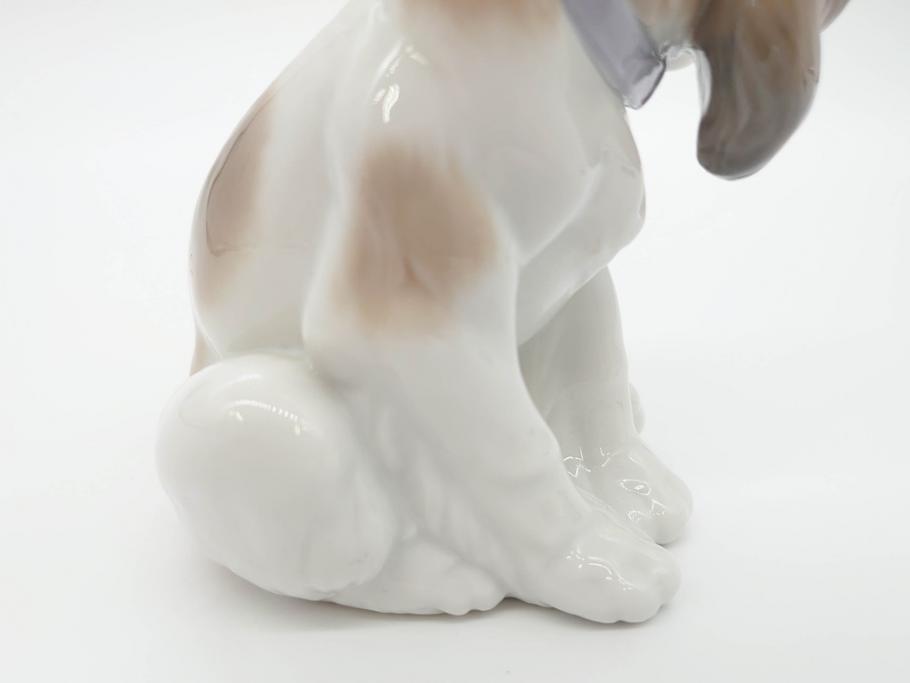 スペイン　リヤドロ　LLADRO　マイフレンド　ニューフレンド　表情豊かで可愛らしいフィギュリン2体(犬、蝶、カタツムリ、陶器人形、置物、オブジェ)(R-069868)