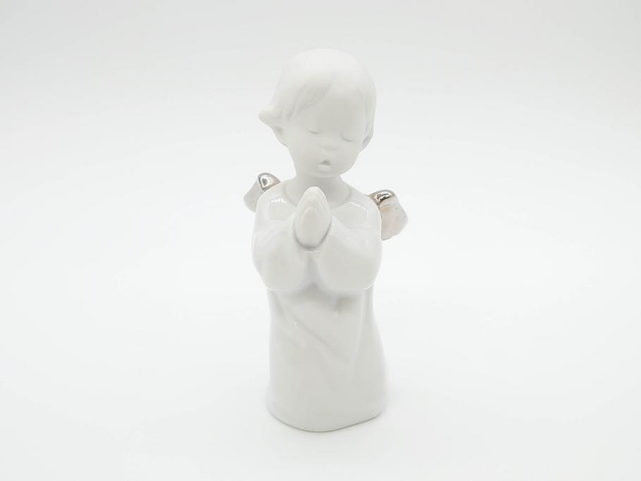 スペイン　リヤドロ　LLADRO　可愛いお祈り　それぞれ違った天使たちが魅力的なフィギュリン3体(エンジェル、陶器人形、置物、オブジェ)(R-069869)