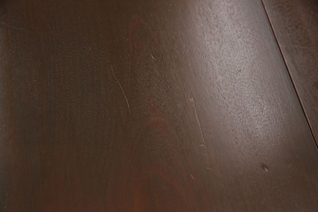 中古　松本民芸家具　B.R型　クラシカルな脚が目を引くバタフライテーブル(定価約42万円)(ゲートレッグテーブル、ダイニングテーブル)(R-049256)