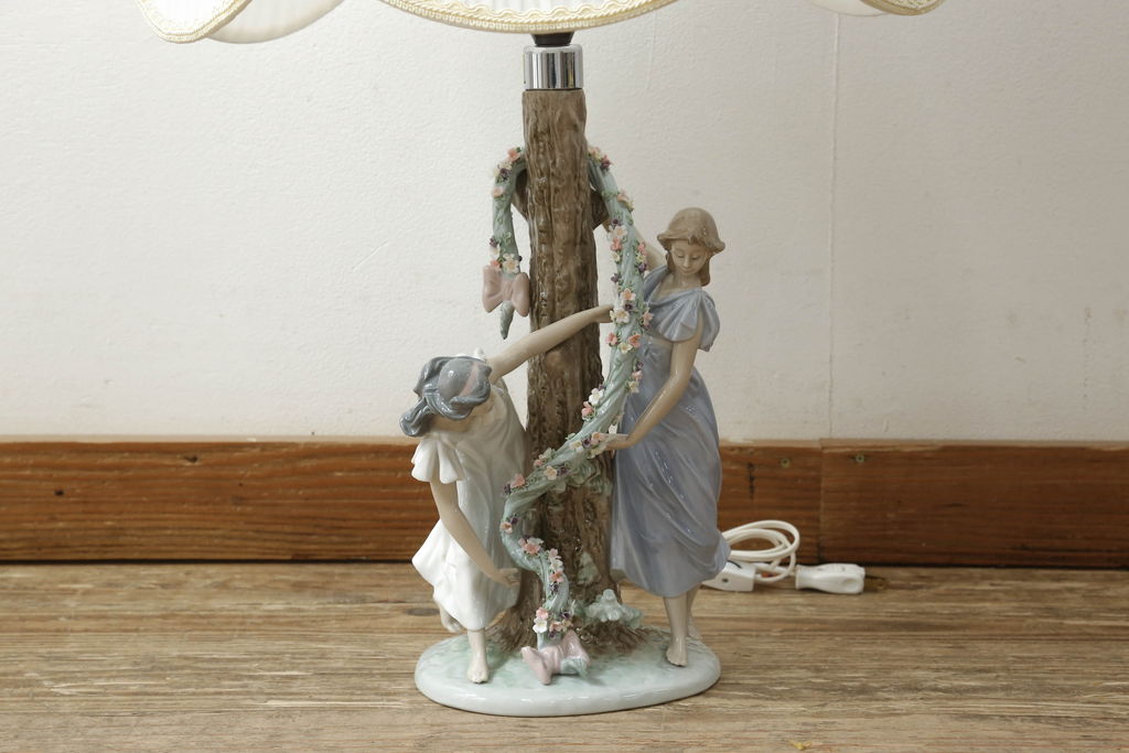 LLADRO リヤドロ フィギュリン 可愛いフルート 笛を吹く天使