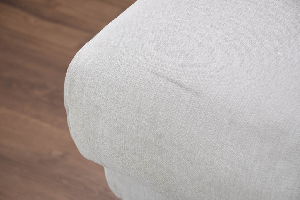 中古　美品　BoConcept(ボーコンセプト)　ゆったりとした座面のシンプルなオットマン付き3人掛けカウチソファ(トリプルソファ、フットスツール、3P、三人掛け)(R-082464)