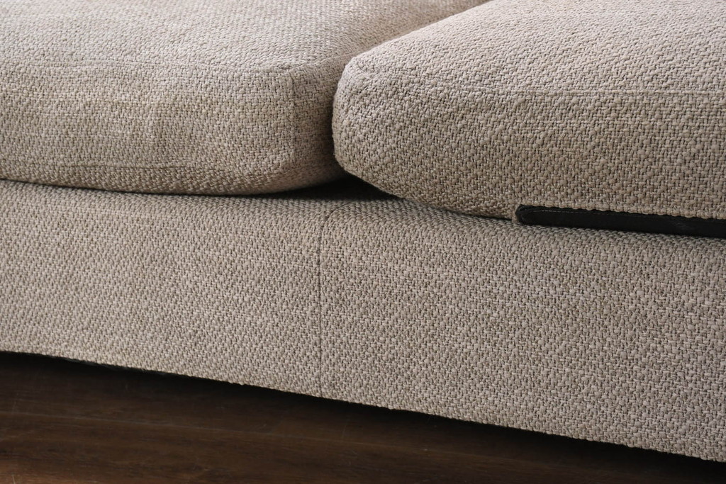 中古　美品　Cassina(カッシーナ)　Philippe Starck(フィリップ・スタルク)デザイン　MISTER(ミスター)　空間を格調高く演出するシステムソファ(カウチソファ、L字ソファ、3P、4P、5P、6P、三人掛け、四人掛け、3人掛け、4人掛け)(定価約250万円)(R-082463)