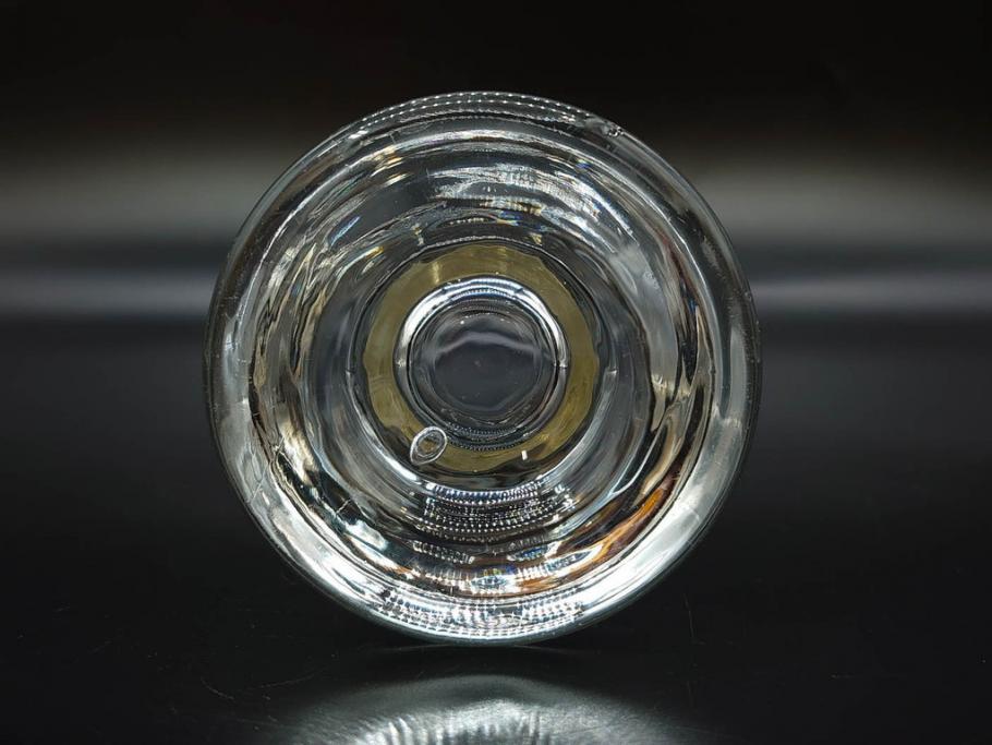 戦前　当時物　アサヒ生ビール　レトロなデザインがおしゃれなグラス4客&ピッチャーセット(ジョッキ、コップ、水差し、ジャグ、ウォーターポット、硝子、ガラス)(R-082933)