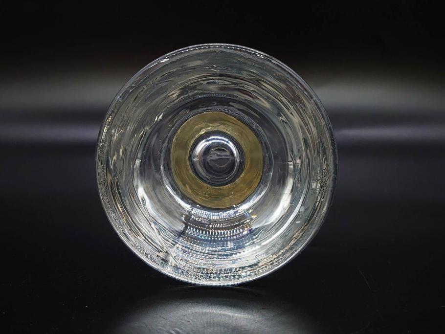 戦前　当時物　アサヒ生ビール　レトロなデザインがおしゃれなグラス4客&ピッチャーセット(ジョッキ、コップ、水差し、ジャグ、ウォーターポット、硝子、ガラス)(R-082933)