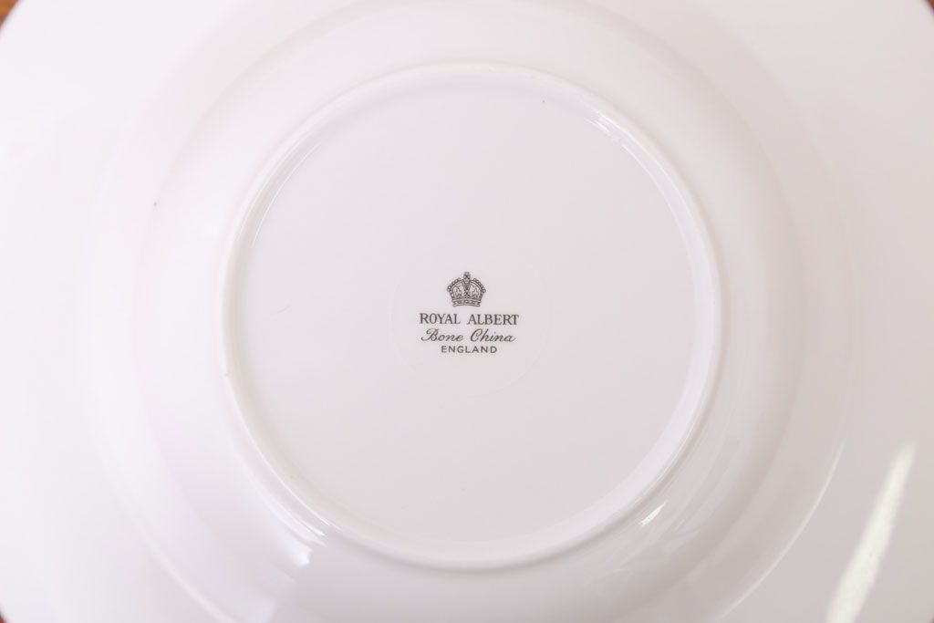 イギリス　Royal Albert(ロイヤルアルバート) MASQUERADE(マスカレード)シリーズ　スープボウル3枚セット(洋食器)(1)