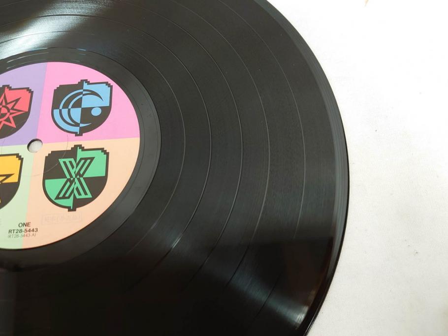 見本品(非売品)　COMPLEX　コンプレックス　布袋寅泰　吉川晃司　恋を止めないで　BE MY BABY　レコード(LP、12インチ、RT28-5443)(R-076720)