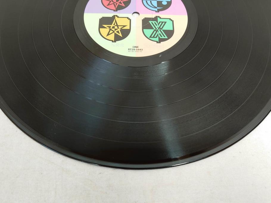 見本品(非売品)　COMPLEX　コンプレックス　布袋寅泰　吉川晃司　恋を止めないで　BE MY BABY　レコード(LP、12インチ、RT28-5443)(R-076720)