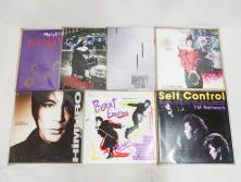 BOOWY　布袋寅泰　氷室京介　TM Network　Self Control　BEST EMOTION　GUITARHYTHMなど　レコード7枚セット(LP、ボウイ、HIMURO KYOSUKE、FLOWERS for ALGERNON、LAST GIGS、PSYCHOPATH、MORAL+3)(R-076721)