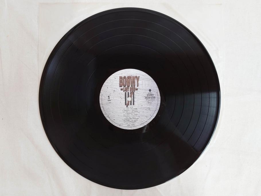 BOOWY　布袋寅泰　氷室京介　TM Network　Self Control　BEST EMOTION　GUITARHYTHMなど　レコード7枚セット(LP、ボウイ、HIMURO KYOSUKE、FLOWERS for ALGERNON、LAST GIGS、PSYCHOPATH、MORAL+3)(R-076721)
