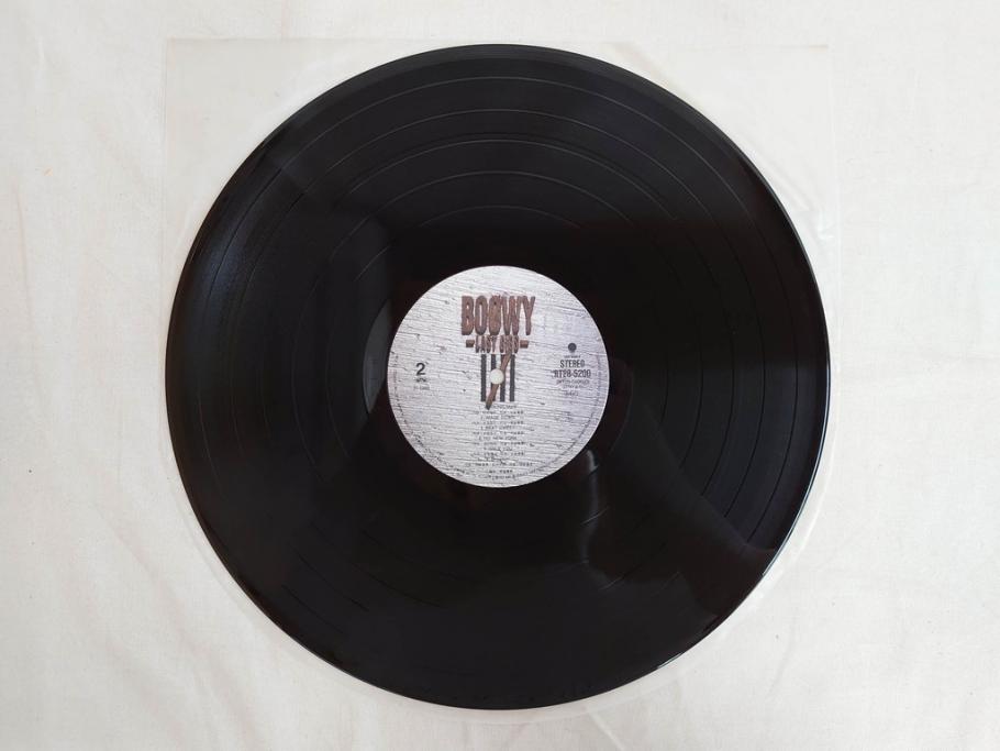 BOOWY　布袋寅泰　氷室京介　TM Network　Self Control　BEST EMOTION　GUITARHYTHMなど　レコード7枚セット(LP、ボウイ、HIMURO KYOSUKE、FLOWERS for ALGERNON、LAST GIGS、PSYCHOPATH、MORAL+3)(R-076721)