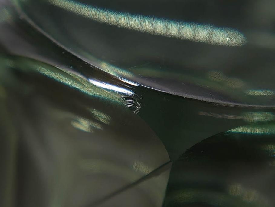 戦前　当時物　ガラス　切子　エナメル　グラス　どこか懐かしさを感じるコップなど5点セット(花、小物入れ、硝子、和ガラス)(R-082934)