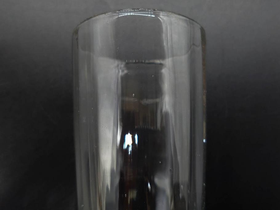 戦前　当時物　ガラス　切子　エナメル　グラス　どこか懐かしさを感じるコップなど5点セット(花、小物入れ、硝子、和ガラス)(R-082934)