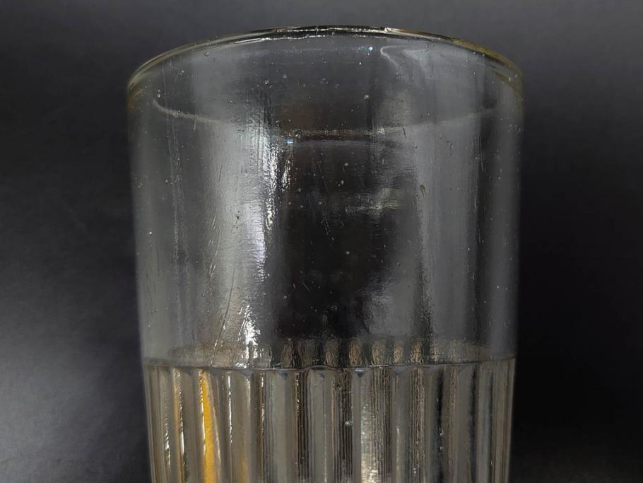 戦前　当時物　ガラス　切子　エナメル　グラス　どこか懐かしさを感じるコップなど5点セット(花、小物入れ、硝子、和ガラス)(R-082934)