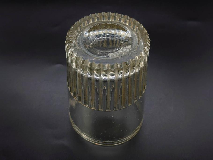 戦前　当時物　ガラス　切子　エナメル　グラス　どこか懐かしさを感じるコップなど5点セット(花、小物入れ、硝子、和ガラス)(R-082934)