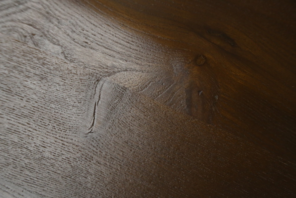 中古　美品　イギリス　ERCOL(アーコール)　落ち着いた色合いのボタニカル柄が印象的なクッション付きロッキングチェア(揺り椅子、イス、アームチェア)(R-060419)