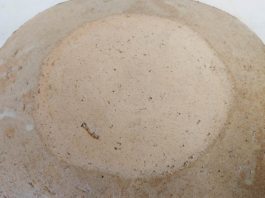 人間国宝　田村耕一　約28cm　9寸　個性的なデザインが存在感を放つ角皿(大皿、和皿、和食器、共箱付き、九寸)(R-076731)