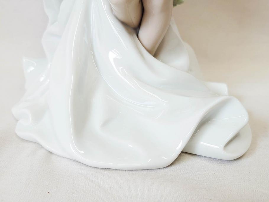 絶版　スペイン　リヤドロ　LLADRO　幼き頃　No.7649　限定4000体　フィギュリン(LA INFANCIA WHERE LOVES BEGINS、家族、ファミリー、陶器人形、置物、オブジェ、箱付き)(R-076745)