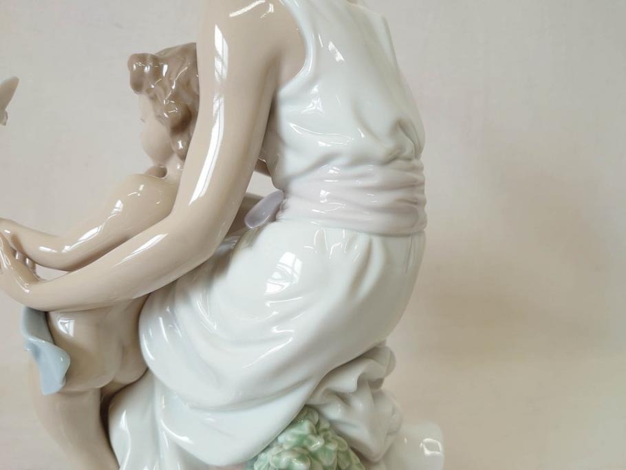 絶版　スペイン　リヤドロ　LLADRO　幼き頃　No.7649　限定4000体　フィギュリン(LA INFANCIA WHERE LOVES BEGINS、家族、ファミリー、陶器人形、置物、オブジェ、箱付き)(R-076745)